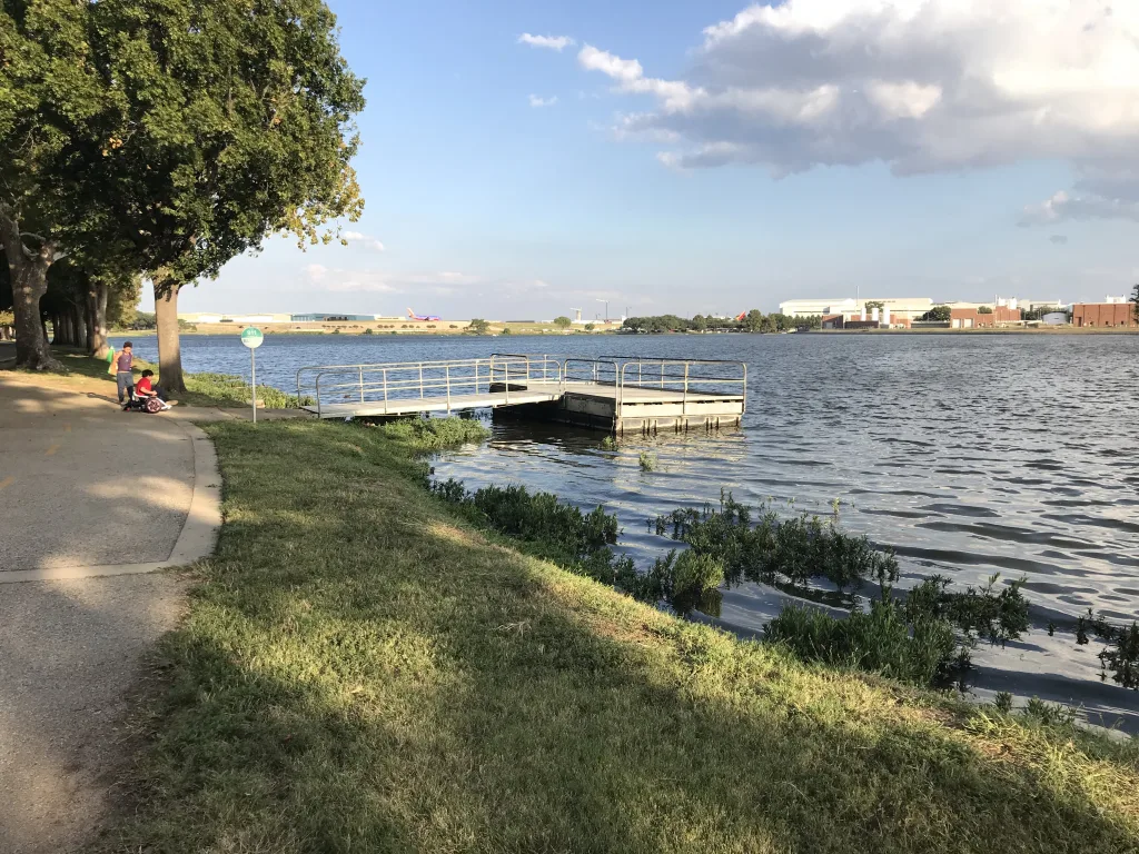 Fishing Pier at Bachman Lake