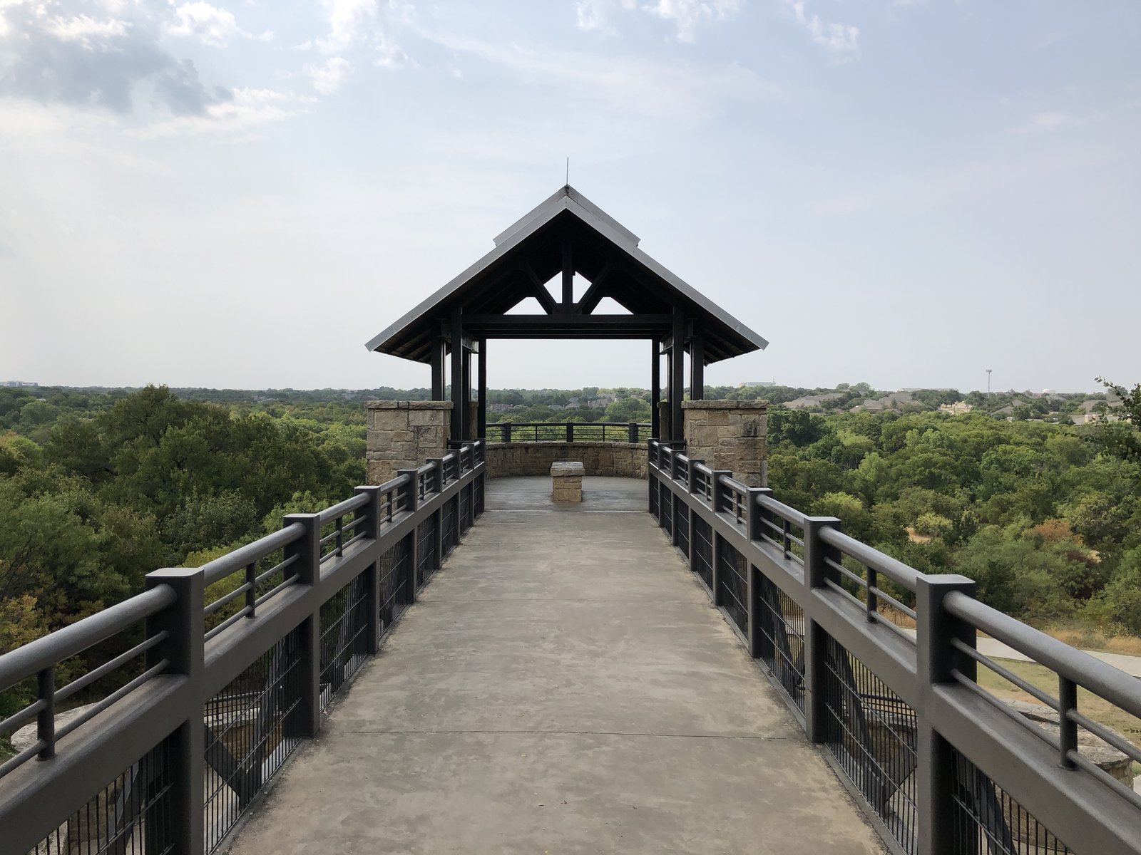 Top of Arbor Hills Observation Tower