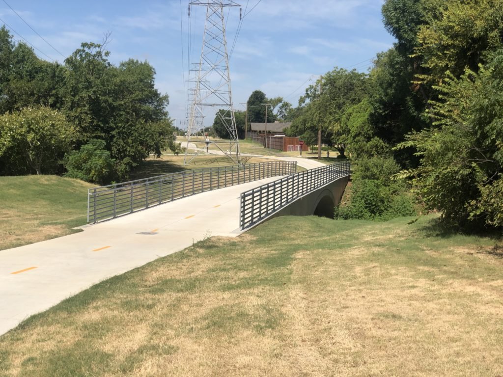 Northaven Trail: Bridge over Creek