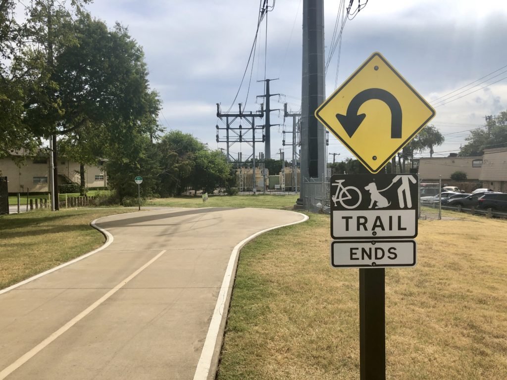 Northaven Trail: The end of the Trail