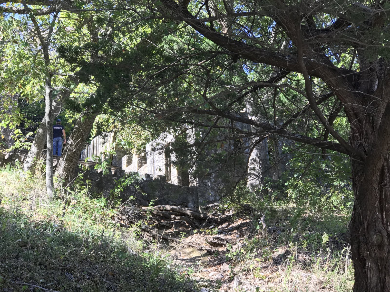 Turner Falls: Another view of the Castle Structure