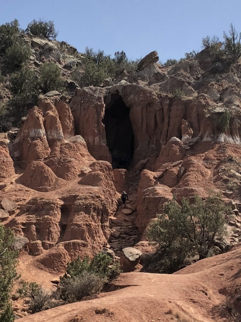Cave at Palo Duro Canyon State Park