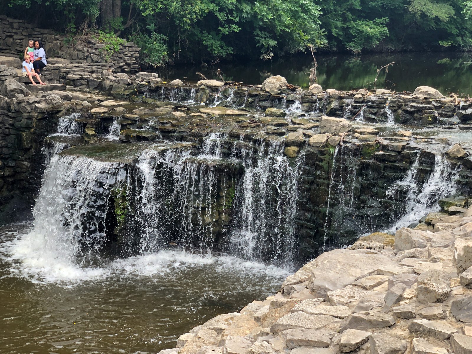 Falls at Prarie Creek Park
