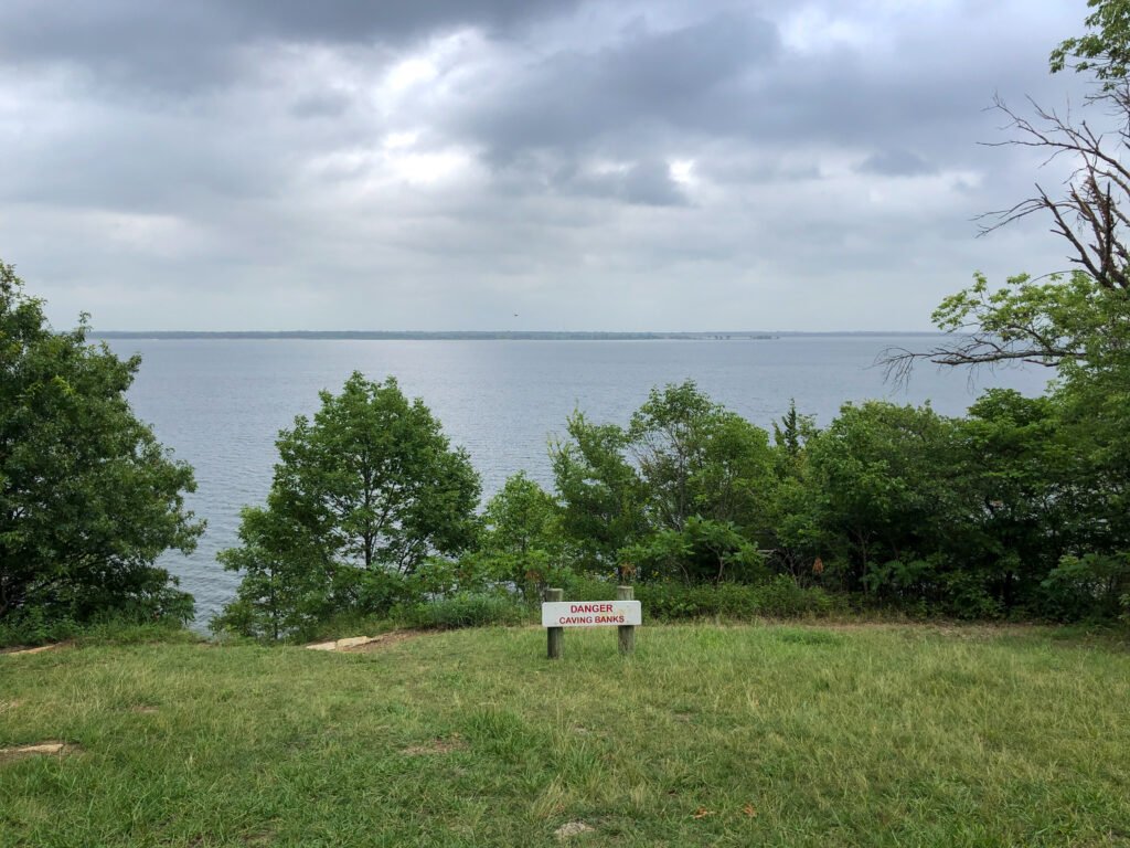 Danger Sign - Eisenhower State Park
