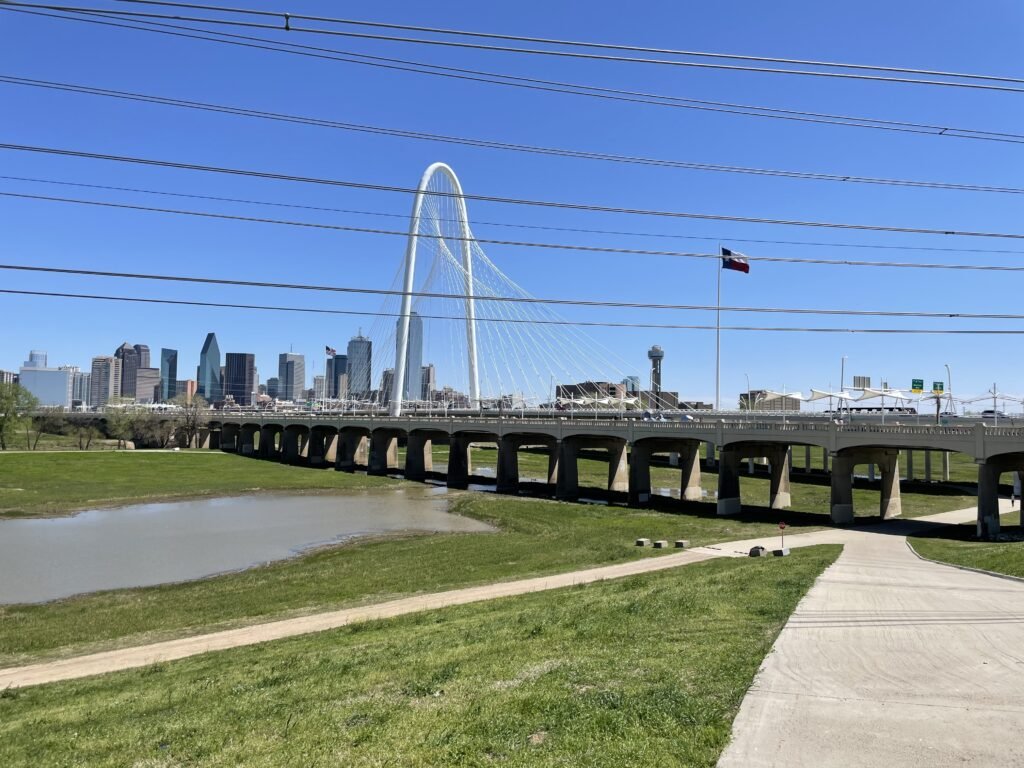 Trinity skyline trail trinity river Dallas north Texas trails Margaret hunt hill bridge
