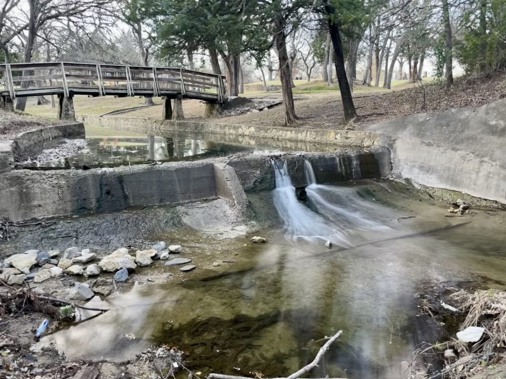 Waterfall at Grapevine Springs