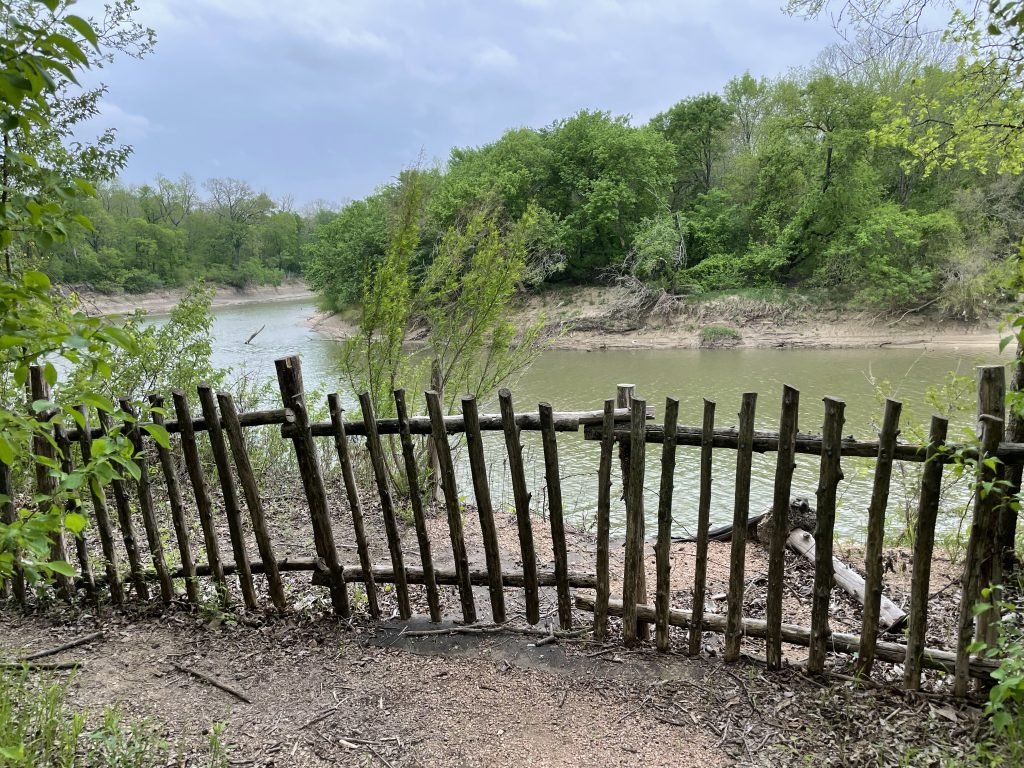 Fence at Trinity River