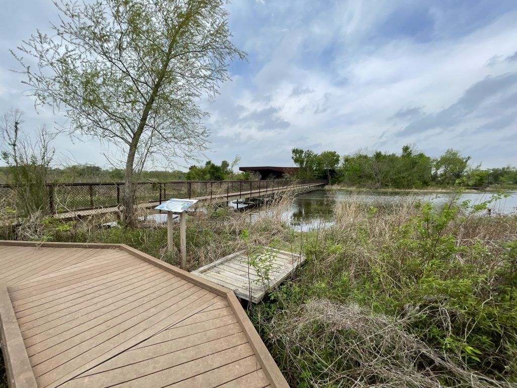 Boardwalk View Trinity River Audubon Center