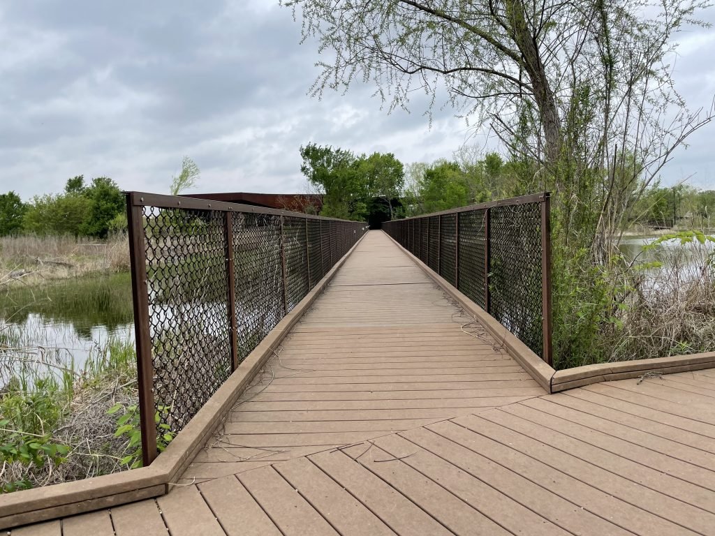 Boardwalk View Trinity River Audubon Center