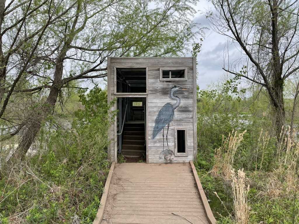 Bird Blind Trinity River Audubon Center