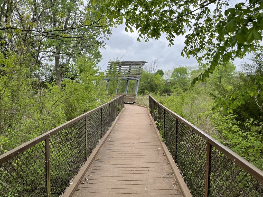 Boardwalk at Trinity River Audubon Center