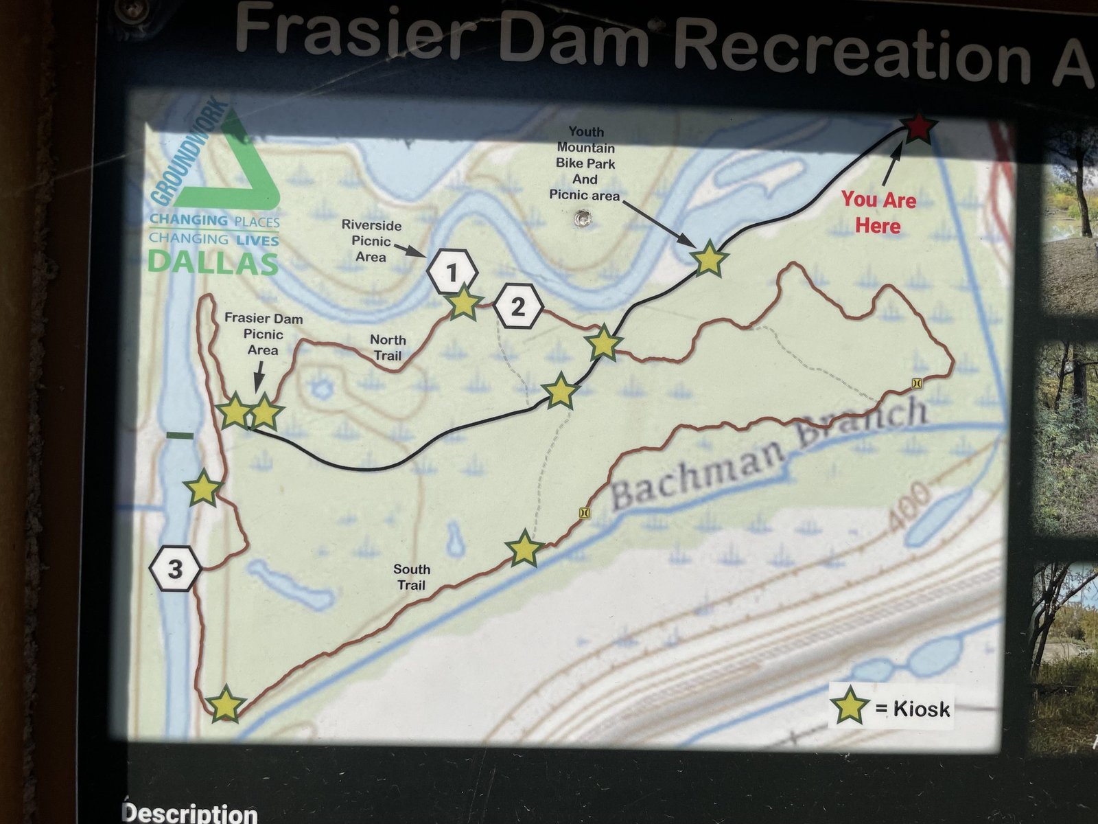 Frasier Dam Recreation Area Map