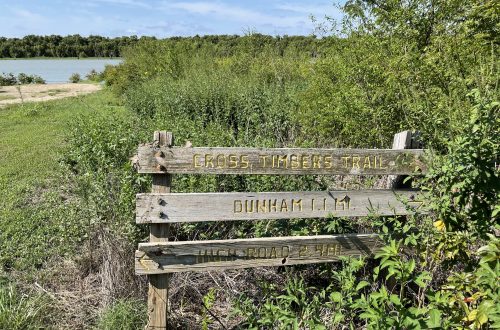 Cross Timbers Equestrian Trail Sign