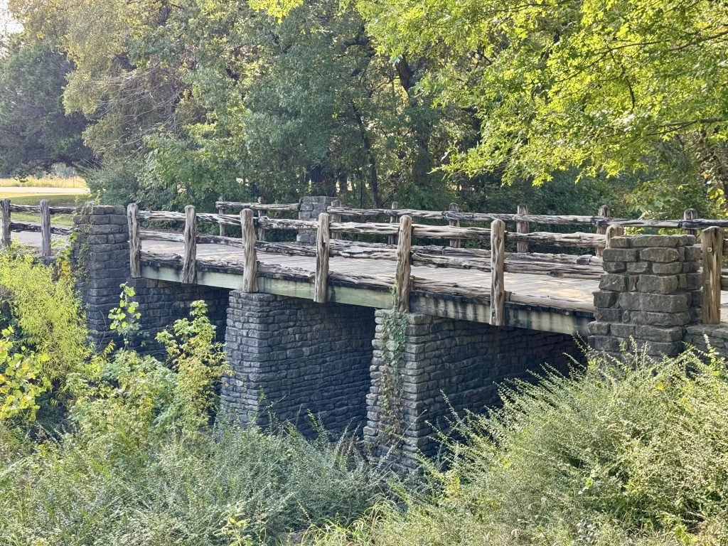 Cleburne State Park CCC Bridge