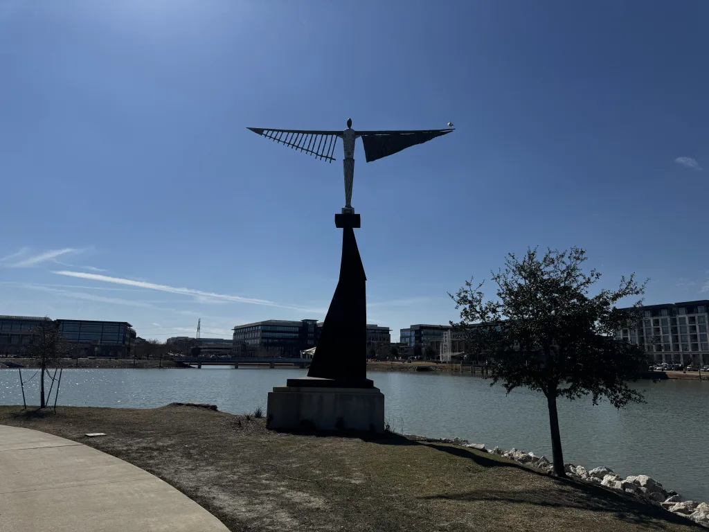 Statue at Cypress Waters